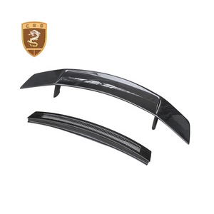 For 2008-2015 Audi R8 Vors Style Dry <strong>Carbon</strong> <strong>Fiber</strong> Rear Trunk <strong>Spoiler</strong> Wing - Product Image 1