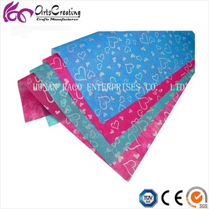Rouleau de <span class=keywords><strong>feutre</strong></span> et de tissu non tissé de couleur raco pour l'emballage de fleurs - Product Image 2