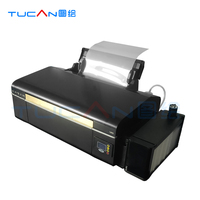 Printer Tekstil Sublimasi Skala Kecil A3/A4 EPR330 Printhead Printer Sublimasi Pewarna Ukuran A4 untuk Cetak Film PET