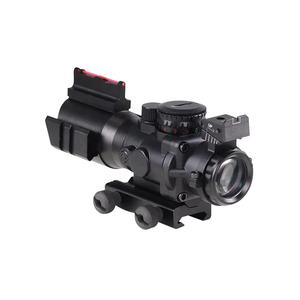 4x32 하이 프로파일 메탈 방수 광학 조준경 사냥용 광섬유 조준기 4x 프리즘 20mm에 적합 - Product Image 3