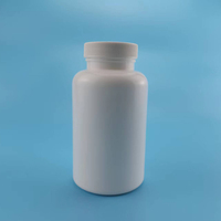 300cc 10Oz Witte Hdpe Brede Mond Farmaceutische Rondes Plastic Flessen Met Wit Gevoerd Caps