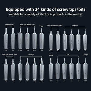 Mini <span class=keywords><strong>destornillador</strong></span> eléctrico de precisión, bolígrafo automático, para teléfono móvil, portátil, batería de litio, recargable, broca de taladro - Product Image 6