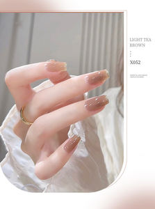 Vernis à ongles en gel UV translucide personnalisable OEM pour manucure et nail art, effet glacé et mat, 182 couleurs - Product Image 2