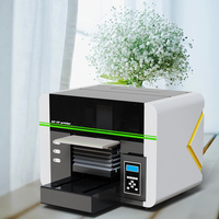 Pencetak UV A3 ukuran Xp600 kecil DTF pencetak Inkjet Mini telepon seluler datar CD tampilan berbentuk suvenir cetak Visual Press