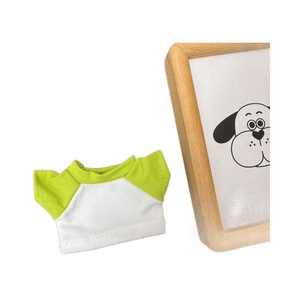 Trong Kho & Hot Búp Bê Vải Màu Khối T-Shirt Cho Búp Bê Lbubu-Ngắn Tay Áo Phong Cách - Product Image 5