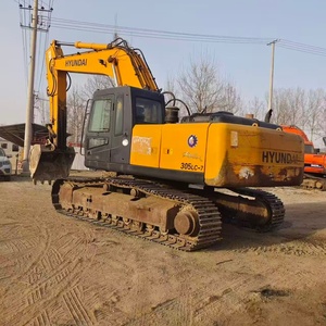 Used Excavator Engine Compartment Yellow Metal Housing <b>Battery</b> and Electrical Components Visible - Product Image 5