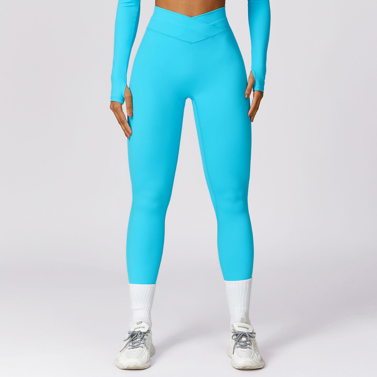 leggings light blue