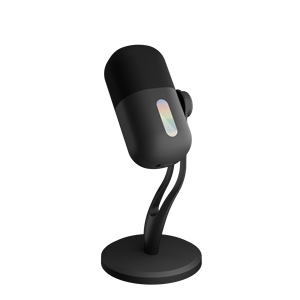 USB <b>Condenser</b> <b>Microphone</b> Cardioid Pattern Noise Suppression Touch Mute RGB Light for Recording Podcast MC06 USB <b>Condenser</b> Microp - Product Image 2