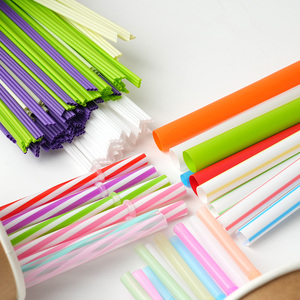 <strong>Custom</strong> Size Colorful Biodegradable Food Safe PLA <strong>Straw</strong> For Drinks Paper <strong>Straw</strong> With <strong>Custom</strong> Packaging 100PCS - Product Image 1