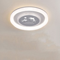 Plafonnier LED rond à la mode moderne Plafonnier en acrylique pour la chambre à coucher, le salon, l'éclairage de l'hôtel