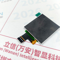 Écran LCD carré personnalisé par le fabricant de 1,54 pouce 240x240, module d'affichage TFT pour boîtier de robot de conversation IA, écran SPI ST7789P3 15 broches IPS