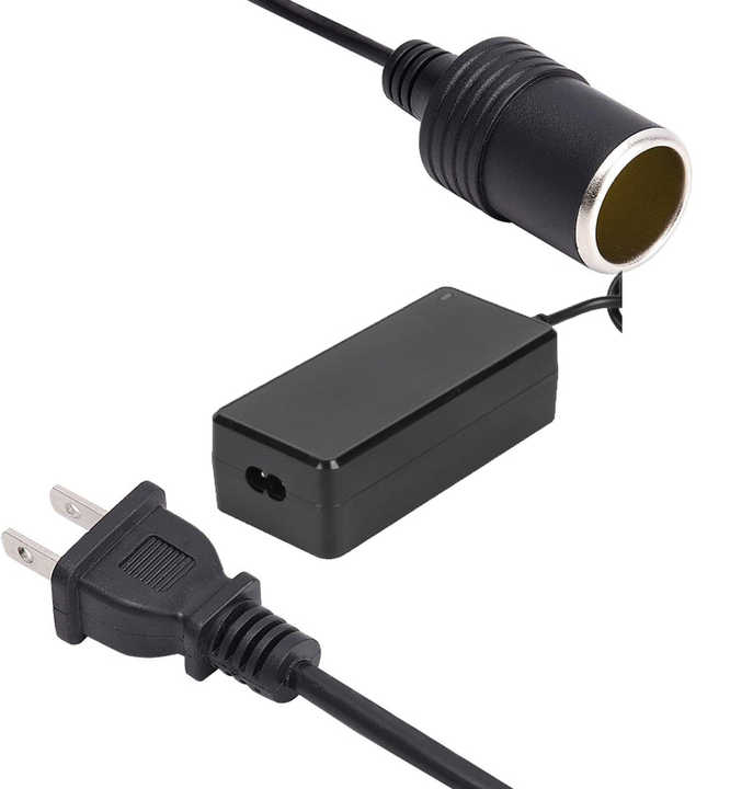cigarette to 110 adapter Car lighter AC 110/220V 12V 5A 6A 8A 10A converter inverter This power adapter works with cigarette lighter chargers only and standard U Universal AC to DC Car