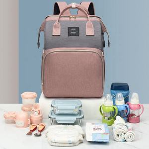 Nueva Mochila Multifuncional para Pañales con Mosquitero, Personalizable, Tipo Momia, con <span class=keywords><strong>Cambiador</strong></span> - Product Image 5