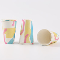 Lanweier Supermarché Source pour Plats de Fête Nouvelle Arrivée Ours Brun Série Animaux Assiettes Jetables 5 Pièces Gobelets en Papier Ensemble de Bols