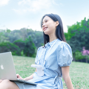 Fans Handheld Foldable Wearable Multifunctional Small usb Folding Phone <strong>Holder</strong> Pocket Mini Portable Foldable Portable fan - Product Image 5