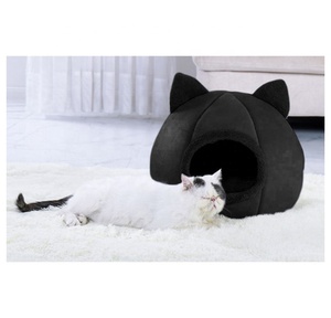 Neuankömmling Katzen hauszelt mit abnehmbarem wasch barem gepolstertem Kissen Weiches und selbst wärmendes Kätzchen bett Möbel Haustier bett - Product Image 5