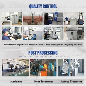 ISO9001 chứng nhận chính xác đầu tư đúc một phần tường mỏng 304 316 thép không gỉ chất lượng cao đúc dịch vụ - Product Image 3