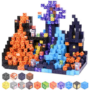 Nouveau Mini Cube Magnétique Mon Monde 300 pièces Klocki Magnetyczne Ensemble de Blocs de Construction Magnétiques Créatifs pour Enfants Jouets DIY - Product Image 1