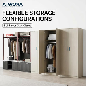 Solution de mobilier sur mesure pour appartements avec armoire et rangements de chambre pour projets immobiliers locatifs - Product Image 2