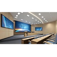 Écran LED d'intérieur nouvelle génération GOB P1.53 P1.86 P2 UHD 4K, mur vidéo LED sans soudure pour salle de réunion haut de gamme, prix d'usine