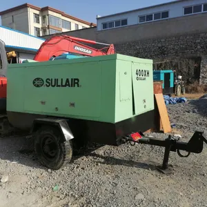 USED Portable 400cfm 200 psi Air compressor