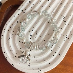 Trendy Colorful Sweet Fantasy Popcorn Cracked <b>Beads</b> <b>Bracelet</b> for Women Girls Colored 10mm Angel Crystal Butterfly Charm <b>Bracelet</b> - Product Image 6