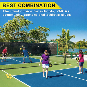 Lightweight Fiberglass <b>Pickleball</b> Racket, shockproof honeycomb panel, solid construction. All age outdoor sports equipment, OEM - Product Image 5