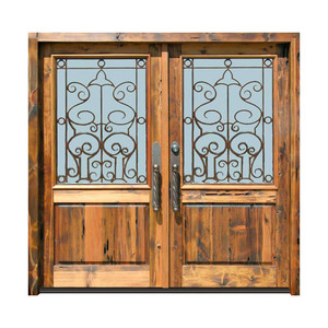 Último Diseño <span class=keywords><strong>de</strong></span> <span class=keywords><strong>Puerta</strong></span> Principal, Puertas <span class=keywords><strong>de</strong></span> Hierro Forjado para <span class=keywords><strong>Chimenea</strong></span>, Puertas Dobles <span class=keywords><strong>de</strong></span> Madera para Entrada - Product Image 1