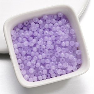 Cat's Eye Seed Beads 4mm Macaron Colors Glass DIY Jewelry Making Supplies Loose Beads For <b>Necklaces</b> Bracelets Earphone Chains - Product Image 2