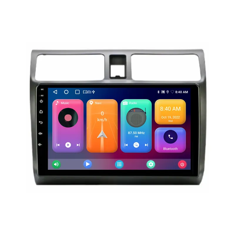 Android Touch Screen Car Stereo para Suzuki Swift 2005 2006 2007 2008 2009 2010 Car Radio DVD Player
