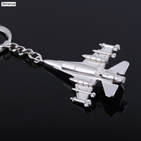 Nuovo Portachiavi in Metallo a Forma di Aereo, Regalo Classico per Chiavi Auto, Borsa, Ciondolo, Gioiello per Feste