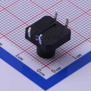 TC-1103-B-M Tactile Switch Through hole Component THT-4P,12x12mm Switch Single Pole Single Throw Round Button 1.6N Through Hole - Product Image 2