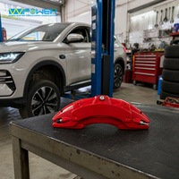 Set Penutup Kaliper Rem dari Paduan Aluminium untuk BYD Song Plus Han Tang Seal Qin Yuan Model Khusus Warna Kustom Ekspor