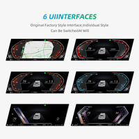 Panel de Instrumentos con Velocímetro LCD para BMW Serie 5, 3, F10, F11, F18, X3, F25, X4, F26, X5, F15, X6, F16, LINUX, Plug-and-Play, Sin Necesidad de Programación