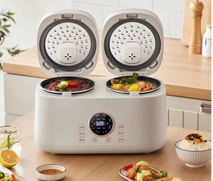 หม้อหุงข้าวอัจฉริยะอเนกประสงค์ขนาดเล็กแบบสองชั้นสำหรับใช้ในครัวเรือน - Product Image 2