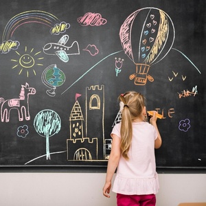 Craies <span class=keywords><strong>de</strong></span> marbre colorées et lavables pour enfants, avec motifs, pour dessiner sur <span class=keywords><strong>tableau</strong></span> noir, trottoir, craie <span class=keywords><strong>de</strong></span> point <span class=keywords><strong>de</strong></span> repère - Product Image 6