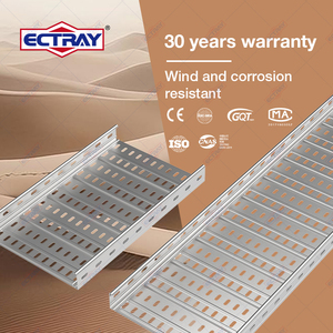 ECTRAY <span class=keywords><strong>Canalina</strong></span> Portacavi Industriale <span class=keywords><strong>per</strong></span> Esterni <span class=keywords><strong>per</strong></span> Costruzioni Resistente alla Corrosione con Superficie Liscia Eccellente Gestione dei <span class=keywords><strong>Cavi</strong></span> - Product Image 1