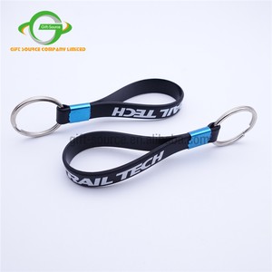 Personalized Customized logo Cheap <strong>Silicone</strong> <strong>Keychain</strong>/pvc <strong>Keychain</strong> <strong>Keyring</strong> Strap - Product Image 4