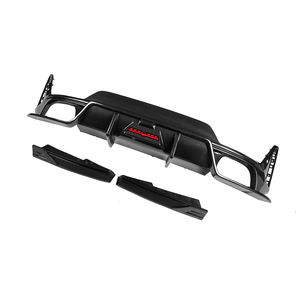 Convient pour <span class=keywords><strong>BMW</strong></span> série 3 G20 G28 LCI 2023-UP diffuseur de pare-chocs arrière becquet en Fiber de carbone sèche véritable - Product Image 2