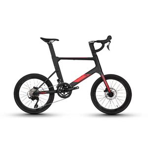 Carbon Fiber Small Wheel Bike Road <b>Bicycle</b> Hydraulic Disc Brake 18 Speed City BMX Set 22 Inch Cycling <b>Frame</b> Full Suspension - Product Image 6