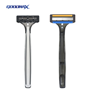 Goodmax Disposable <b>Razor</b> Five Blade Imported Stainless Steel Manual <b>Razor</b> For <b>Men</b> Face Shaving - Product Image 2