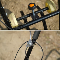 Compacteur à plaque vibrant thermique 6,5 CV pour sol et routes