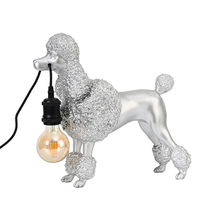 Lampada da tavolo cane in resina con lampada da tavolo a tema orango con animali lampada da tavolo <span class=keywords><strong>Art</strong></span> per luce notturna per camera da letto decorazione ufficio - Product Image 2