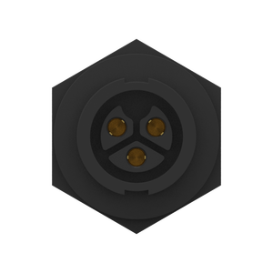 <b>C</b> Size 3Pin Waterproof Connector IP67 Rear Lock Solder <b>Type</b> 20A Small Wire - Product Image 5