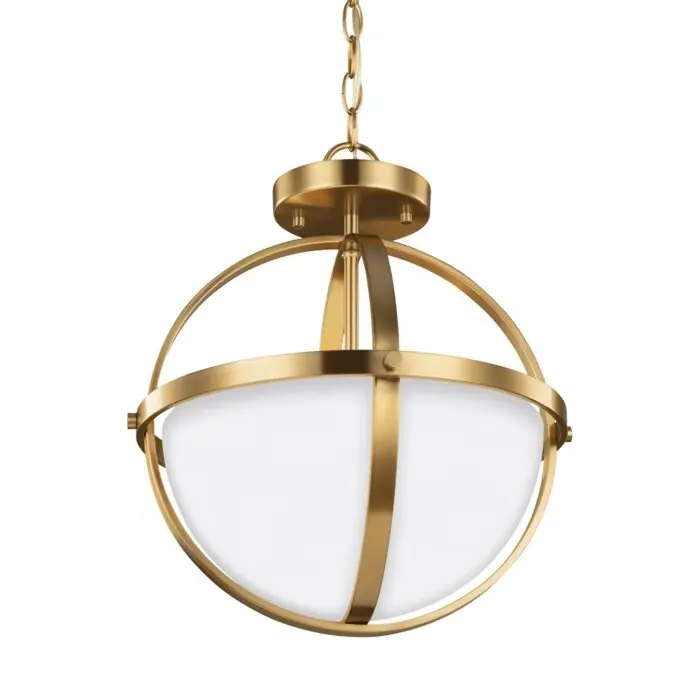 Golden 2 - Light Shaded Globe Pendant