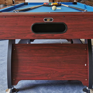 Mesa <span class=keywords><strong>de</strong></span> <span class=keywords><strong>billar</strong></span> <span class=keywords><strong>de</strong></span> 2,13 M para interior, mesa <span class=keywords><strong>de</strong></span> <span class=keywords><strong>billar</strong></span> grande <span class=keywords><strong>de</strong></span> <span class=keywords><strong>7</strong></span> <span class=keywords><strong>pies</strong></span> para adultos, ocho <span class=keywords><strong>billar</strong></span> negro americano - Product Image 3