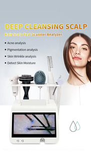 เครื่องวิเคราะห์หนังศีรษะและเครื่องรักษาแบบมัลติฟังก์ชั่น พร้อมการวิเคราะห์สิว ฝ้า กระ ริ้วรอย เพื่อการดูแลเส้นผมอย่างครบวงจร - Product Image 6