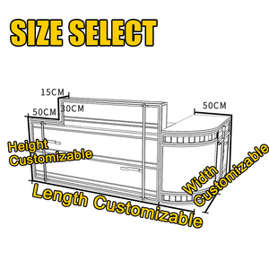 Meja Resepsionis Desain Eksklusif Industrial Wind, Konter <span class=keywords><strong>Bar</strong></span> Depan Kreatif untuk Penggunaan di Hotel, Toko Barbekyu, dan Luar Ruangan, Bahan Besi - Product Image 6