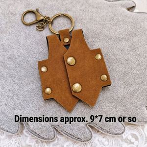 Creative Suede <b>Mini</b> Jacket Keychain Bag Charm Pendant Ornament Exquisite DIY <b>Backpack</b> Keychain Unseix - Product Image 3