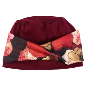 Nuevo Turbante Cruzado para Mujer con Estampado Floral, Pañuelo Elástico para la Cabeza, Hiyab Musulmán, Pañuelo para Quimioterapia - Product Image 3